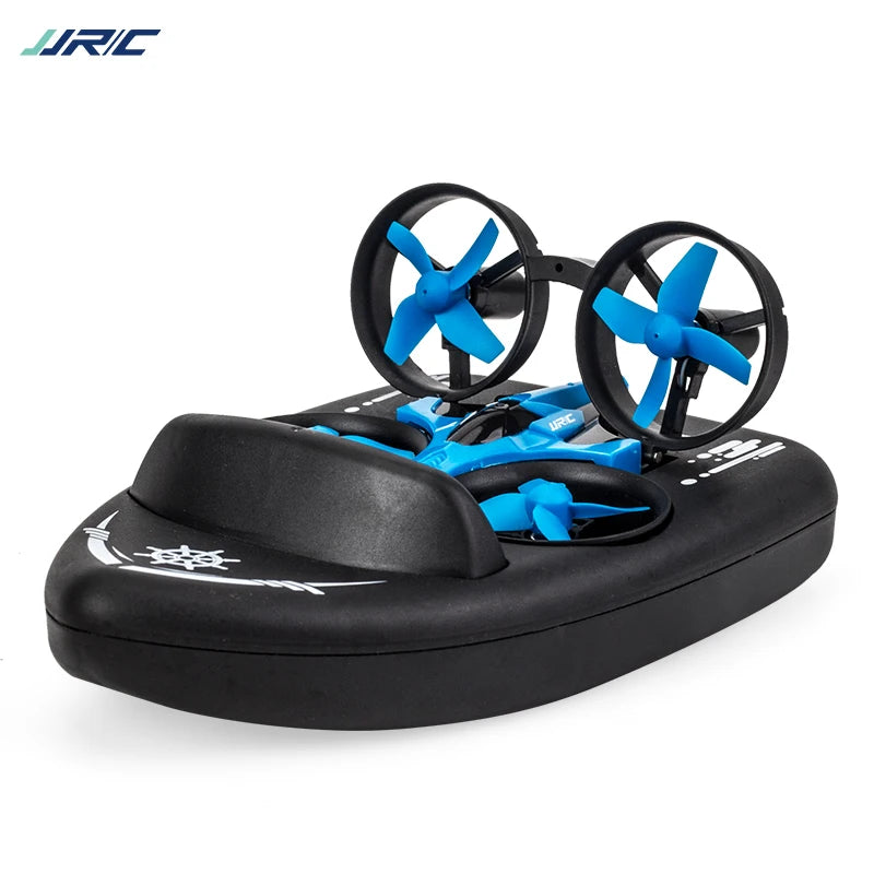 Drone JJRC H36F: versatilidad acuática, aérea y terrestre en un solo dispositivo