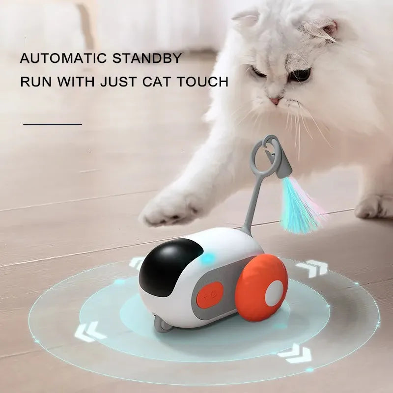 Juguete interactivo para gatos con control remoto