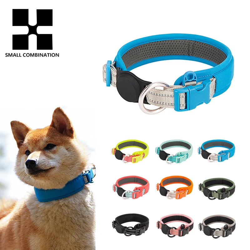 Collar para perros con soporte AirTag