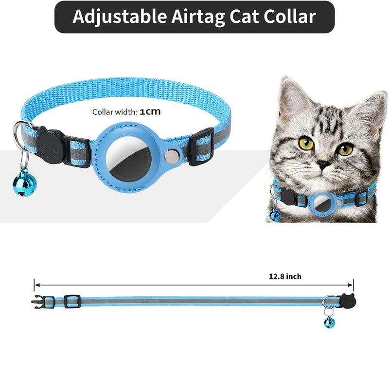 Collar para gatos con soporte AirTag