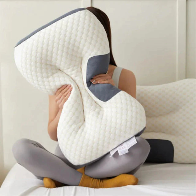 Almohada cervical ortopédica para el cuello: ayuda con el sueño y protege el cuello 