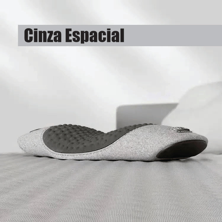 Alivio del dolor de espalda: almohada masajeadora con calefacción y soporte lumbar