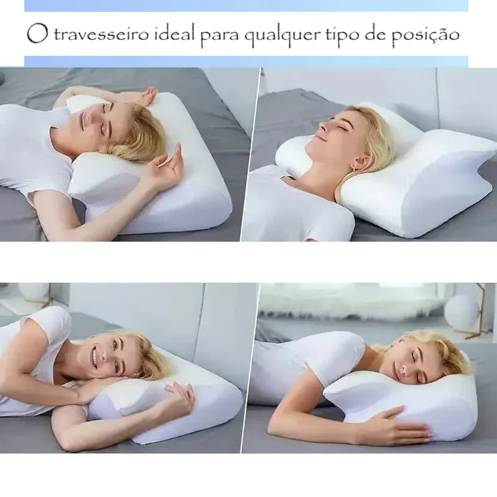 Almohada Mariposa: comodidad y apoyo para noches perfectas