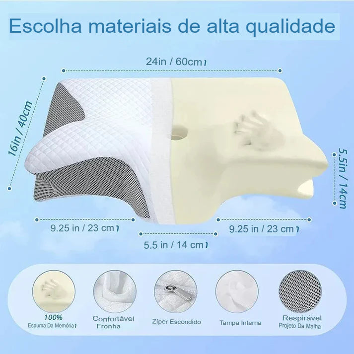 Almohada Mariposa: comodidad y apoyo para noches perfectas